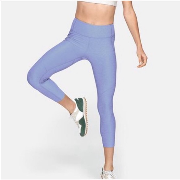 Outdoor Voices Blue 7/8 Leggings Small - Picture 2 of 7